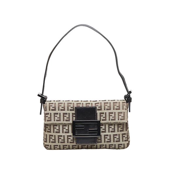 Fendi Handbags - Pre-Loved Fendi Mini Zucchino Mamma Baguette